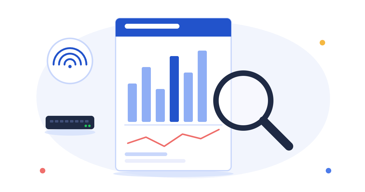 Network analysis: WLAN and LAN performance report
