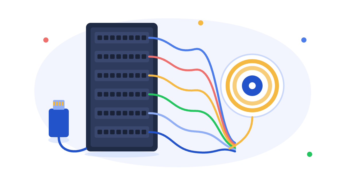 Yapısal kablolama: kabinet, patch panel ve fiber omurga bağlantıları